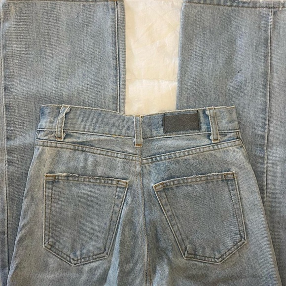 CARMAR ribcage light wash distressed ripped straight leg jean - Picture 4 of 5